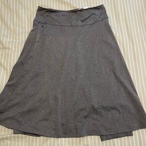 Women's Gray A-Line Skirt